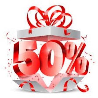 СКИДКИ ОТ 50%